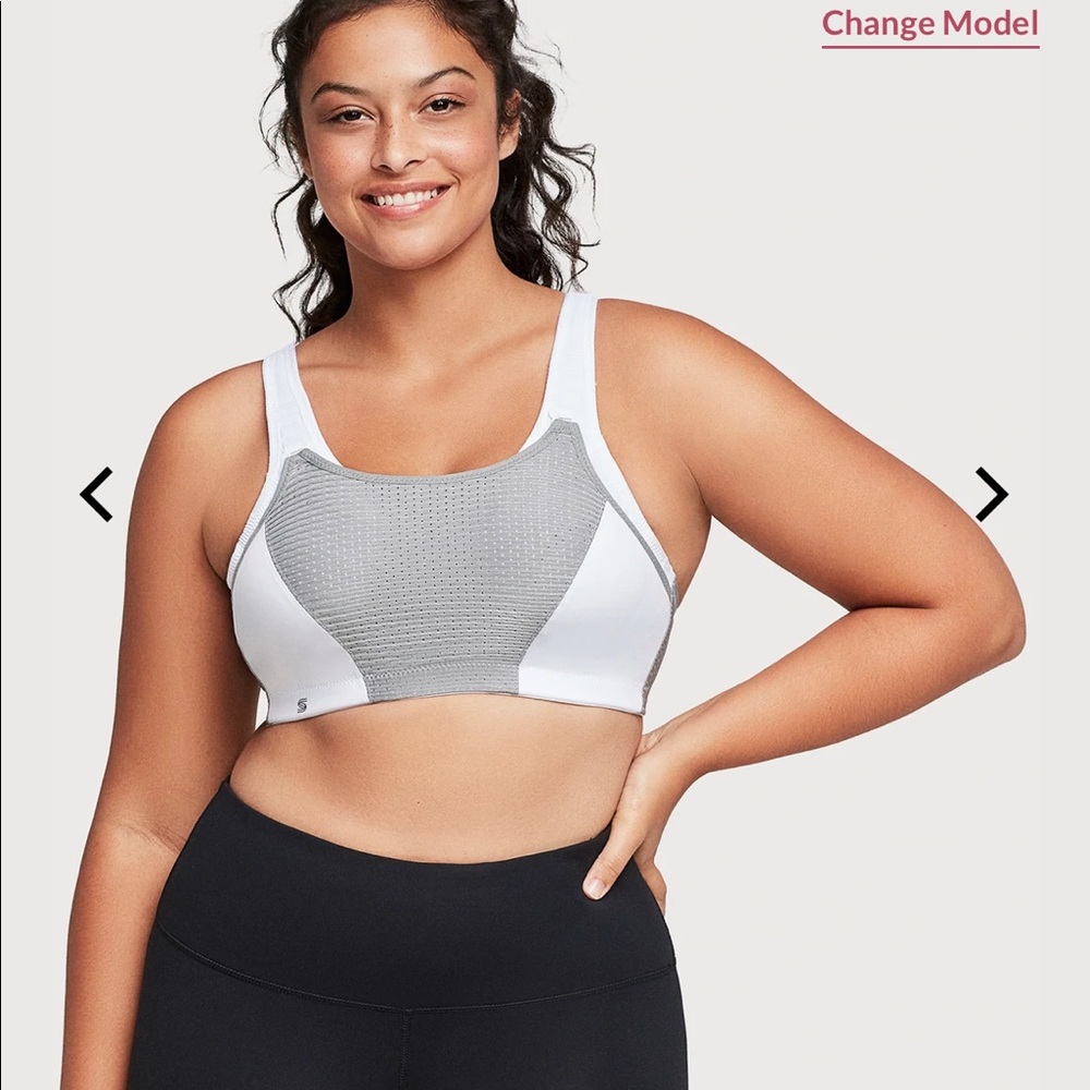 34F Glamorise Custom Control Sports Bra